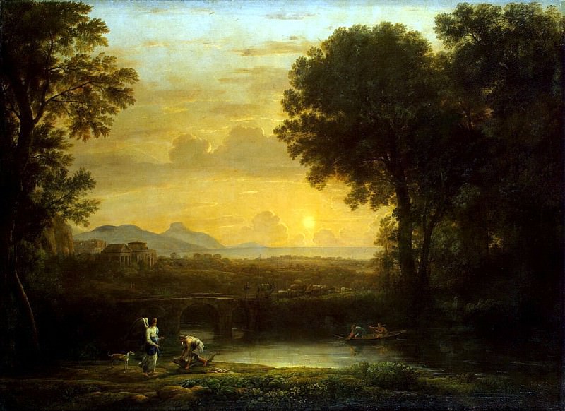 Gellee, Claude – Landscape with Tobias and the Angel, Hermitage ~ Part 05