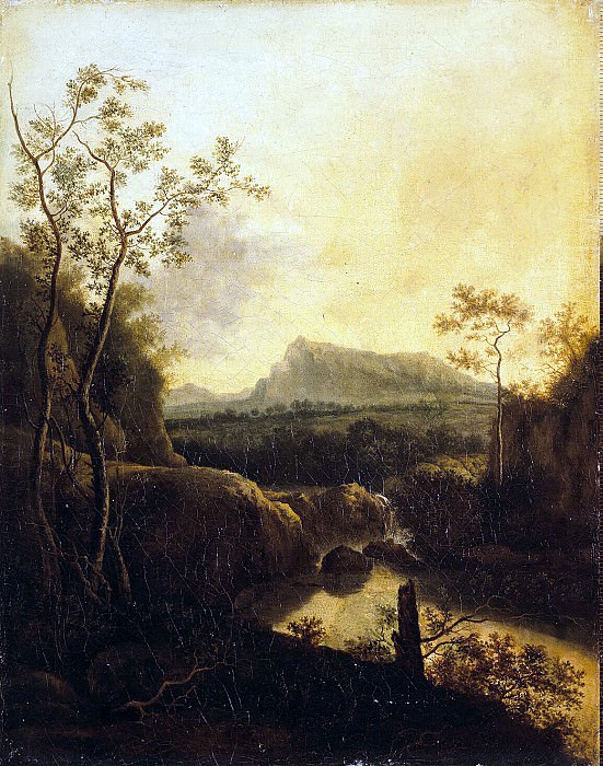 Landscape with waterfall, Hermitage ~ Part 05