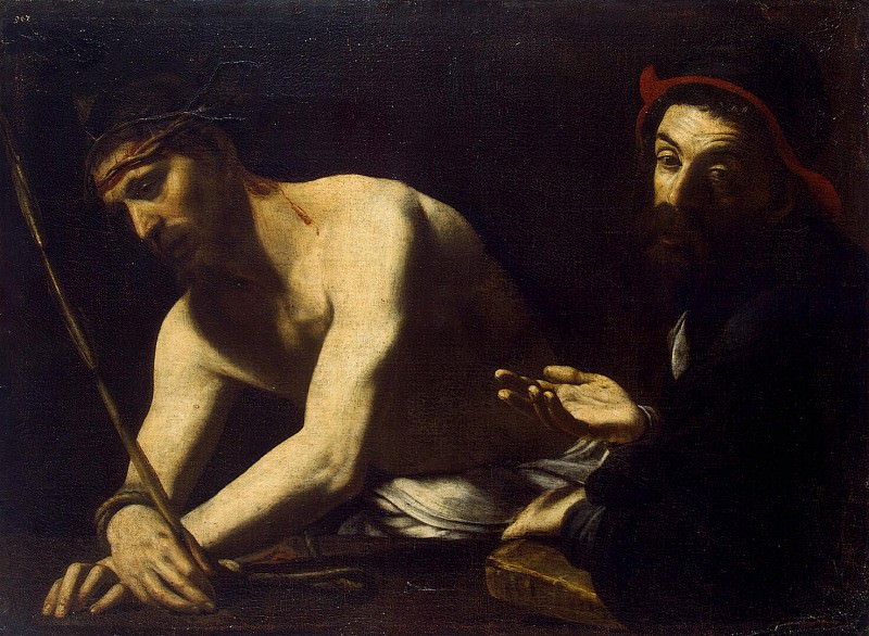 Caracciolo, Giovanni Battista – Christ and Kayafa, Hermitage ~ Part 05