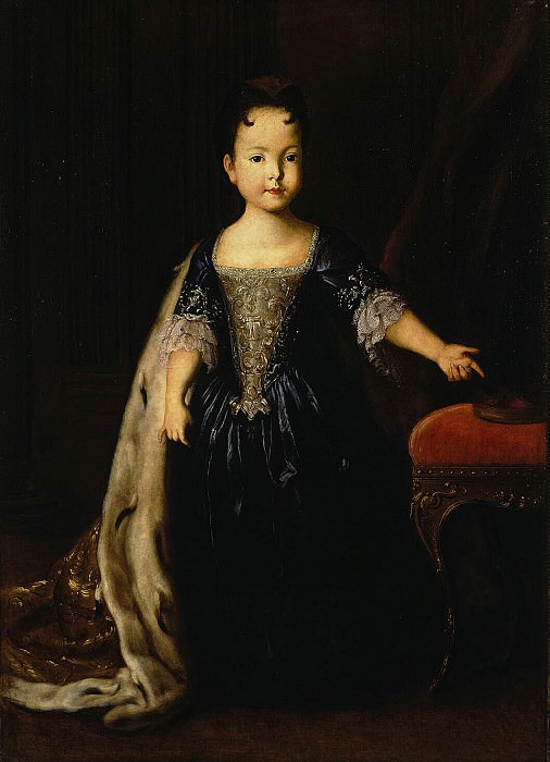Portrait of Natalia Petrovna, the daughter of Peter I and Catherine I, Hermitage ~ Part 05