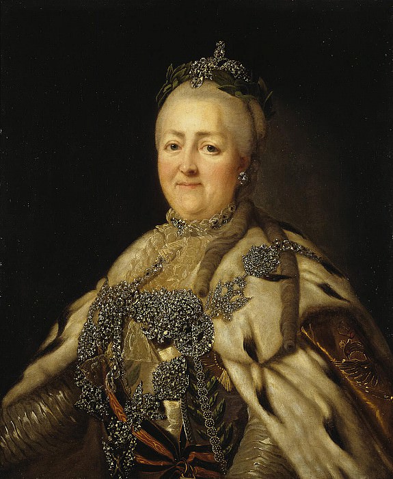 Portrait of Empress Catherine II, Hermitage ~ Part 05