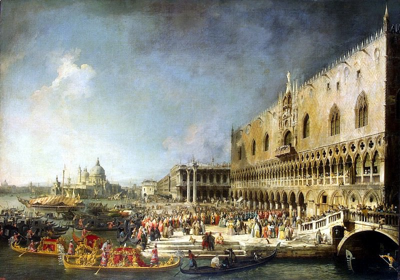 Каналь, Антонио – Прием французского посла в Венеции, Эрмитаж ~ часть 5