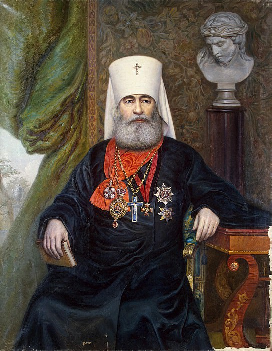 Karelin, Andrei Andreyevich – Portrait of Metropolitan Anthony, Hermitage ~ Part 05
