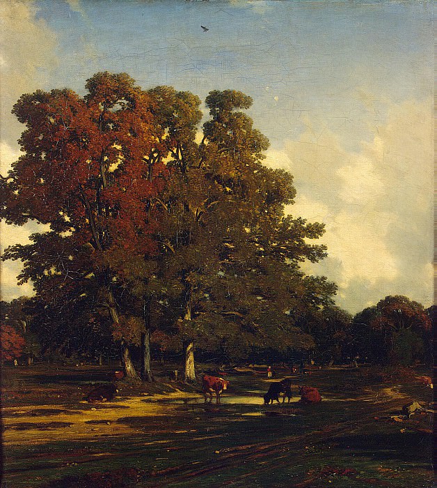 Dupre, Jules – Autumn Landscape, Hermitage ~ Part 05