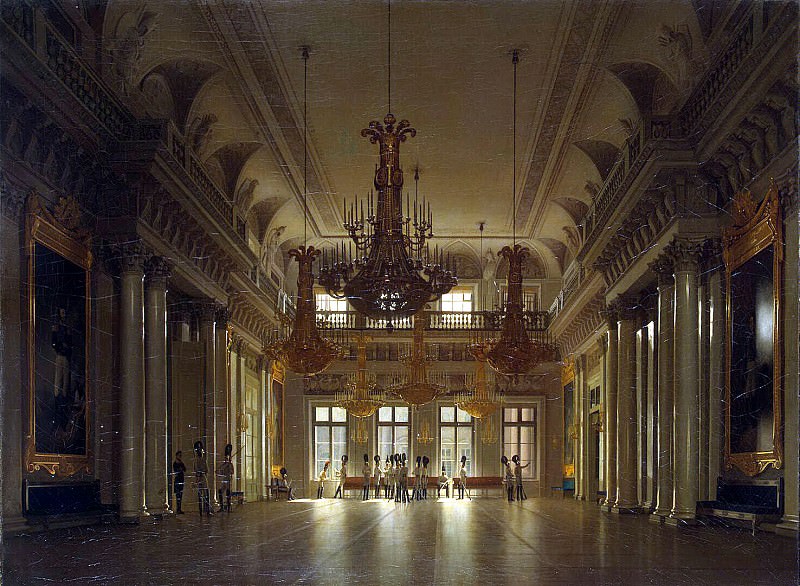 Zaryanko, Sergei Konstantinovich – Types of rooms of the Winter Palace. Field Marshals Hall, Hermitage ~ Part 05