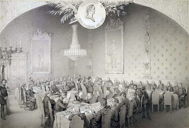 Зичи, Михай – Заседание Государственного Совета в 1884 году, Эрмитаж ~ часть 5