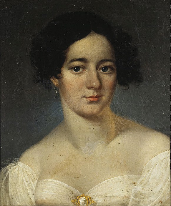Portrait of an Unknown Woman in white dress, Hermitage ~ Part 05