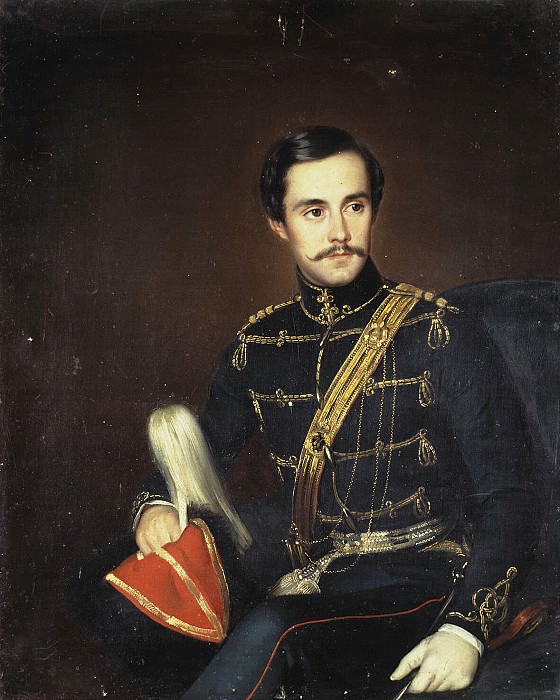 Portrait of Nikolai Nikolaevich Manzeya, Hermitage ~ Part 05