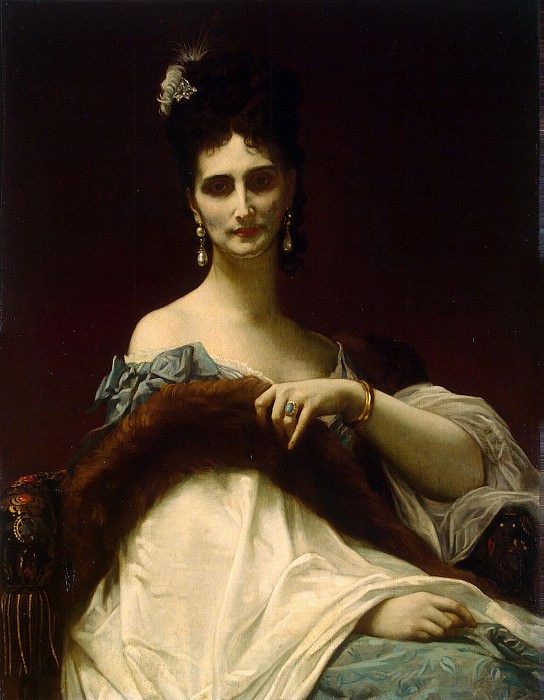 Cabanel, Alexander – Portrait of the Comtesse de Keller, Hermitage ~ Part 05