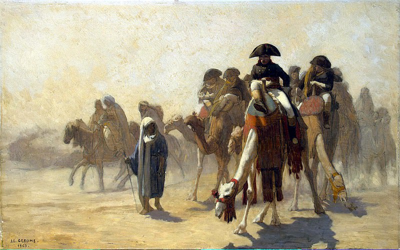 Gerome, Jean Leon – Bonaparte and his staff in Egypt, Hermitage ~ Part 05