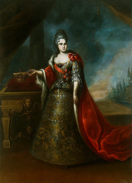 Portrait of Empress Catherine I, Hermitage ~ Part 05