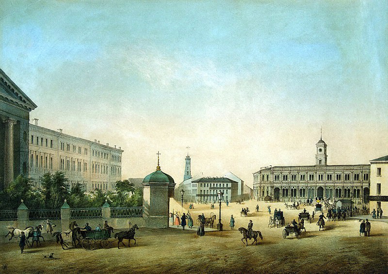 Вид Знаменской площади, Эрмитаж ~ часть 5