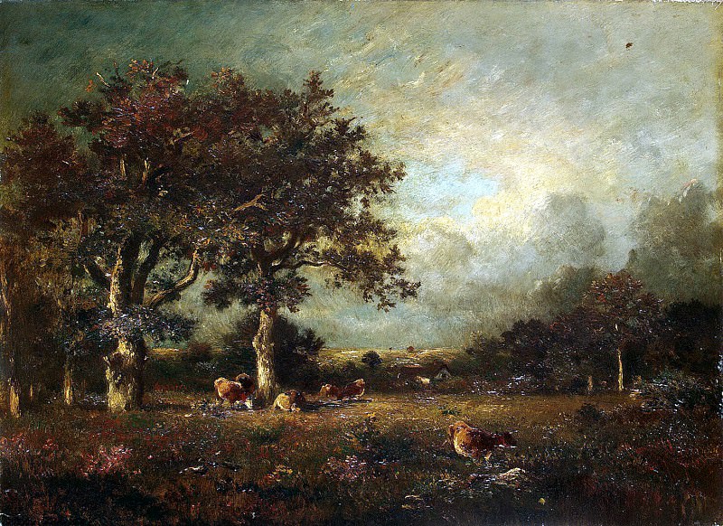 Dupre Jules – Landscape with cows, Hermitage ~ Part 05
