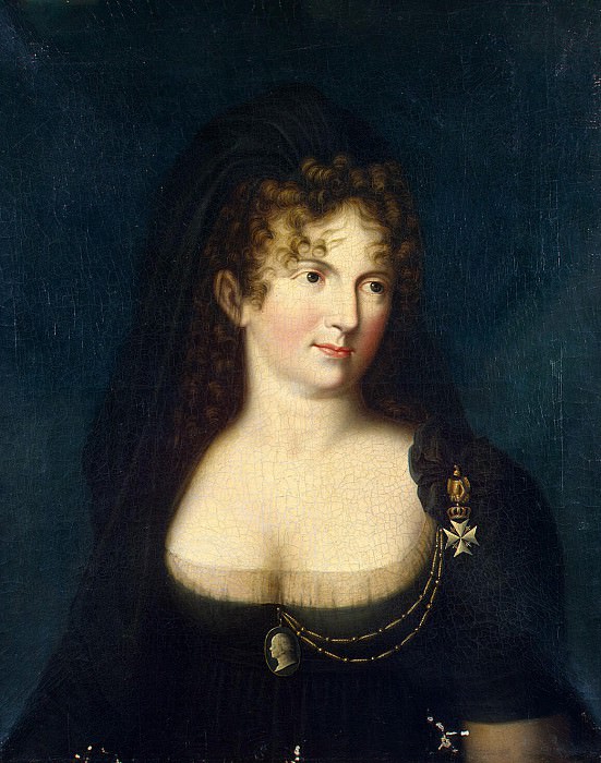 Portrait of Empress Maria Feodorovna. Type Kyugelhena, Hermitage ~ Part 05