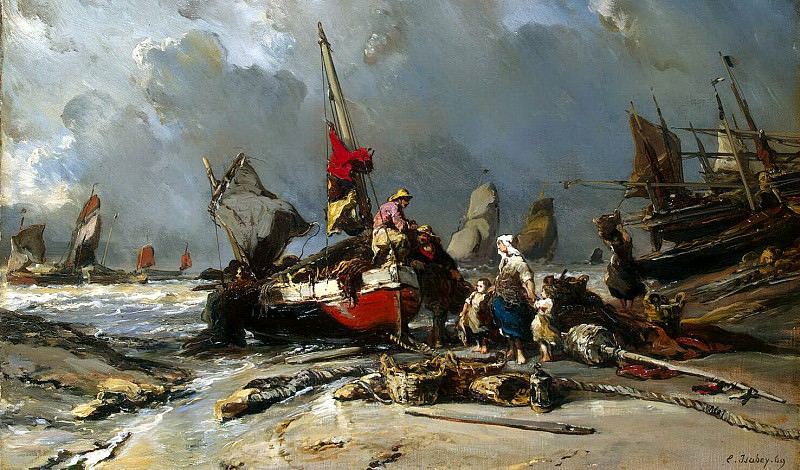 Isabey, Louis Gabriel Eugène – After the storm, Hermitage ~ Part 05