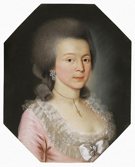 Portrait of a young woman in a powdered wig, Hermitage ~ Part 05