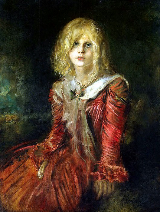 Lenbach, Franz von – Portrait of Marion Lenbach, Hermitage ~ part 07
