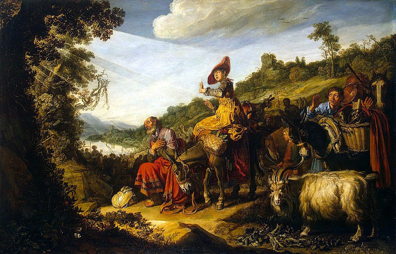 Lastman, Pieter – Abraham on the way to Canaan, Hermitage ~ part 07