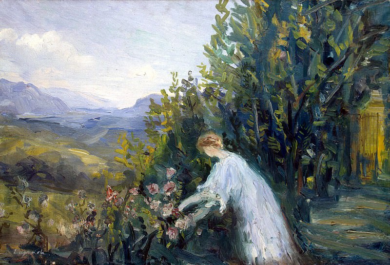 Laprade Pierre – Lady in the Garden, Hermitage ~ part 07