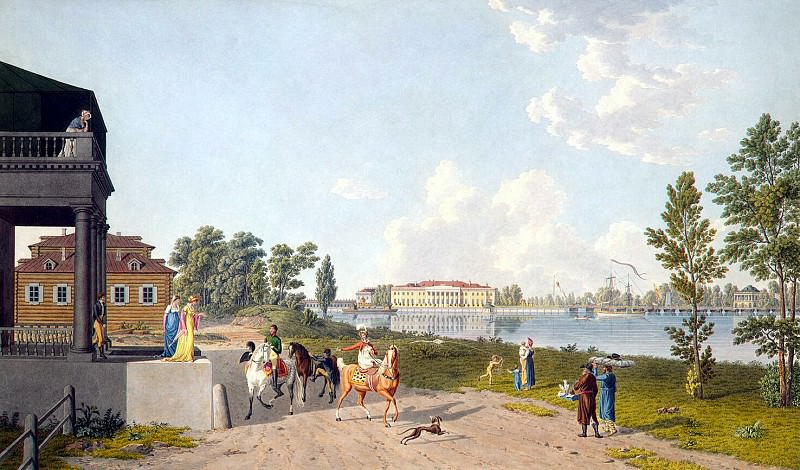 Laurie, Gabriel Ludwig Senior – View of the Palace of Kamennoostrovsky Pharmaceutical Island in St. Petersburg, Hermitage ~ part 07
