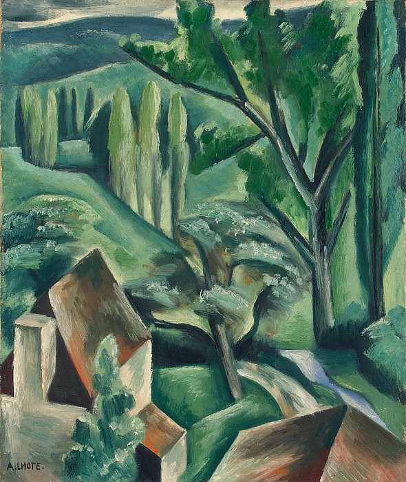 Lot, Andre – Green landscape, Hermitage ~ part 07