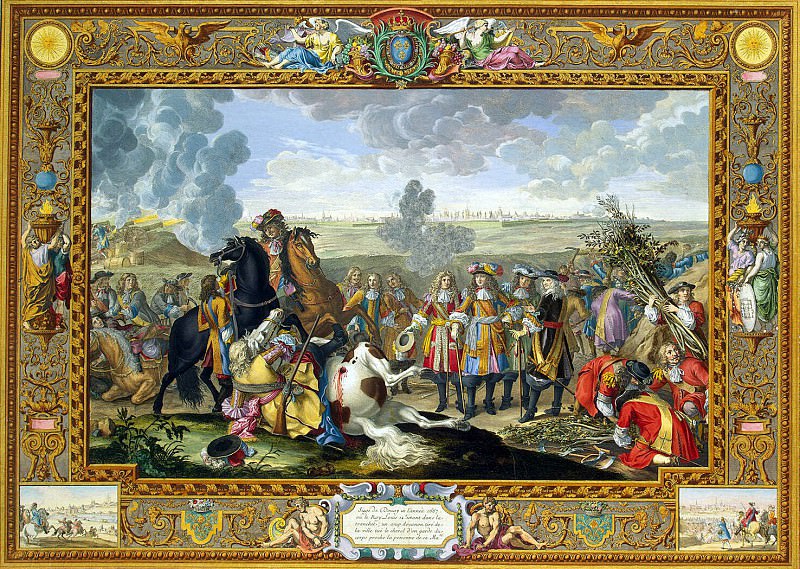 Леклерк, Себастьян – Французская армия осаждает крепость Дуэ во Фландрии, 1667, Эрмитаж ~ часть 7