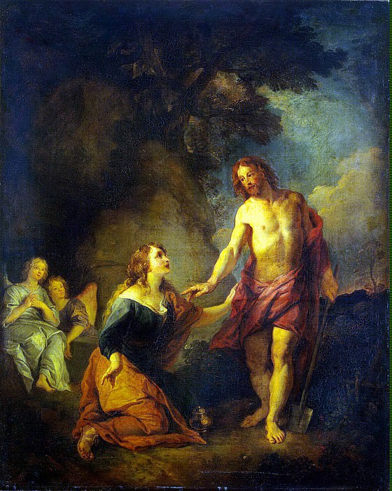 Lafosse, Charles de – Christ Appearing to Mary Magdalene, Hermitage ~ part 07