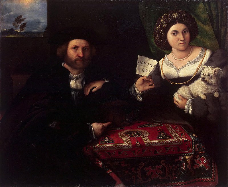 Lotto, Lorenzo – Family portrait, Hermitage ~ part 07