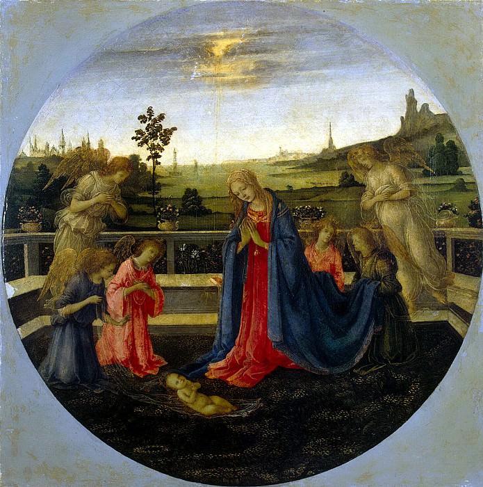 Lippi, Filippino – Adoration of the Christ Child, Hermitage ~ part 07