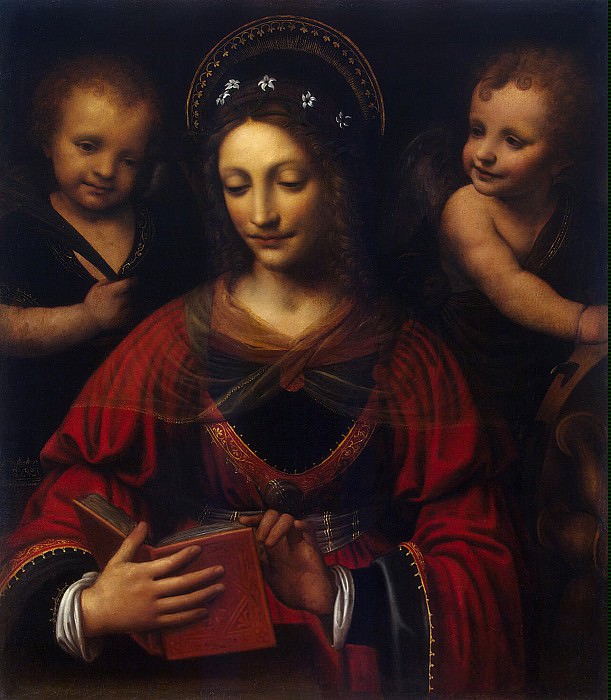 Luini, Bernardino – St Catherine, Hermitage ~ part 07