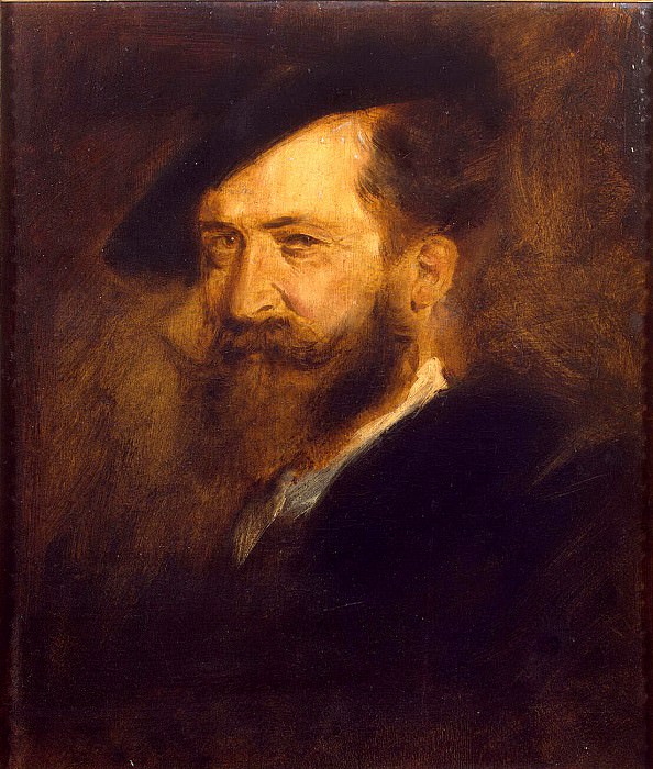 Lenbach, Franz von – Portrait of Wilhelm Busch, Hermitage ~ part 07