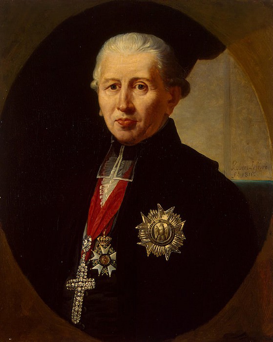 Lefebvre, Robert – Portrait of Karl Theodor von Dalberg, Hermitage ~ part 07