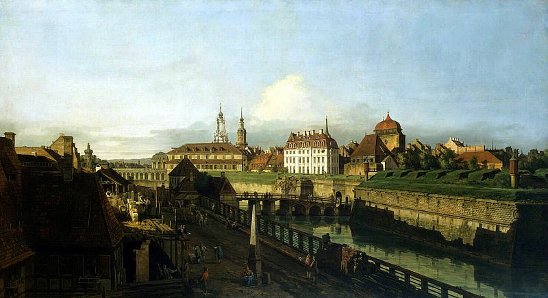 Беллотто, Бернардо – Старые укрепления Дрездена, Эрмитаж ~ часть 1