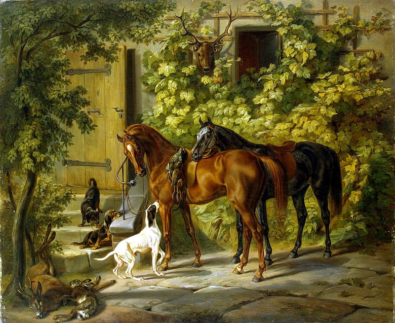 Adam Albrecht – Horses at the door, Hermitage ~ Part 01