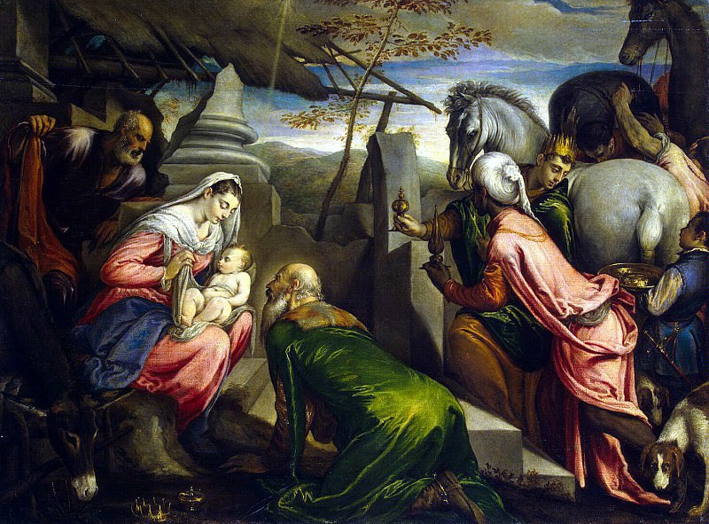 Bassano Jacopo and Francesco – Adoration of the Magi, Hermitage ~ Part 01