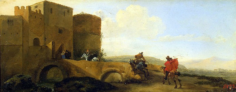 Асселейн, Ян – Всадники, скачущие к воротам крепости, Эрмитаж ~ часть 1