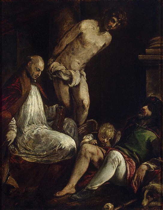 Bassano, Jacopo – Saints Fabian, Sebastian and Roch, Hermitage ~ Part 01