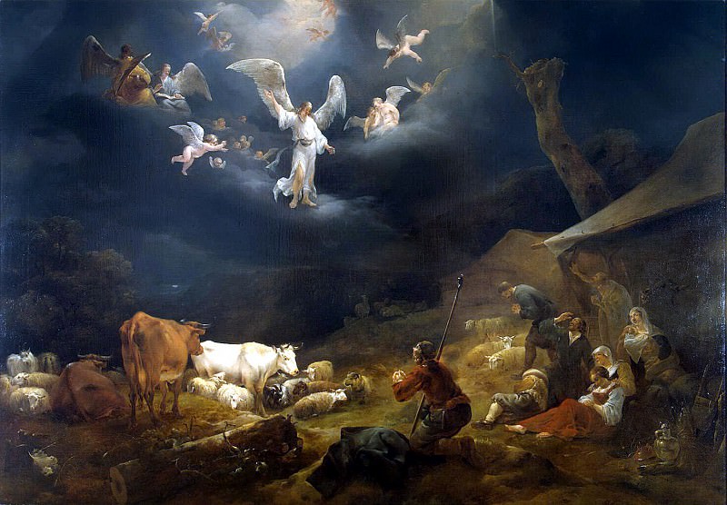 Burham, Nicholas Peters – Annunciation to the shepherds, Hermitage ~ Part 01