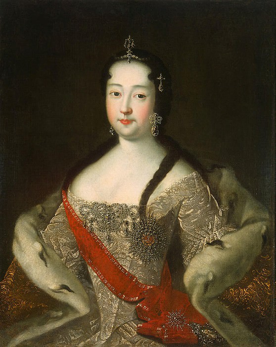 Adolsky, Ivan the Great Grigorievich – Portrait of Princess Anna Petrovna, Hermitage ~ Part 01