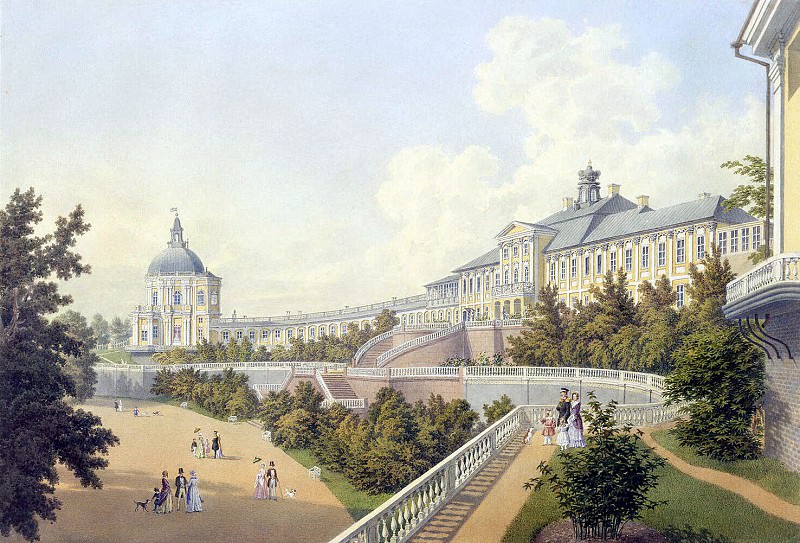 Bezeman, Adolph A. – Grand Palace in Oranienbaum, Hermitage ~ Part 01