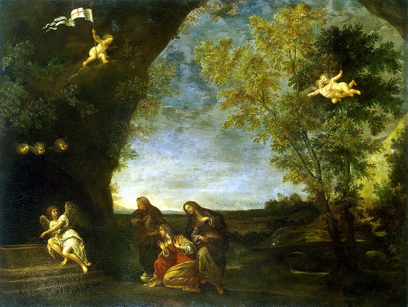 Альбани, Франческо – Святые жены у гроба Христа, Эрмитаж ~ часть 1