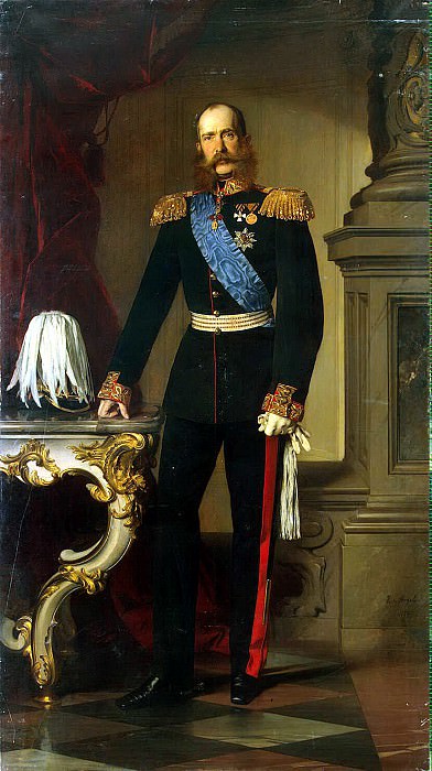 Angeli, Heinrich von – Portrait of Franz Joseph I, Hermitage ~ Part 01