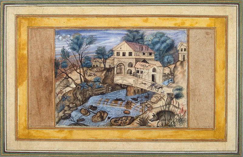 Ali Quli ibn Muhammad – European landscape, Hermitage ~ Part 01