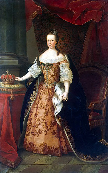 Amaral Miguel Antonio do – Portrait of Marianna Victoria Queen of Portugal, Hermitage ~ Part 01