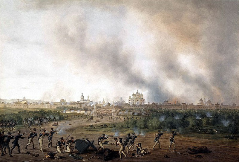Adam Albrecht – Battle of Smolensk, 18 August 1812, Hermitage ~ Part 01