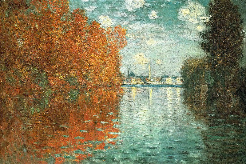 Autumn Effect at Argenteuil, Claude Oscar Monet