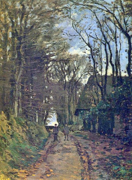Lane in Normandy, Claude Oscar Monet