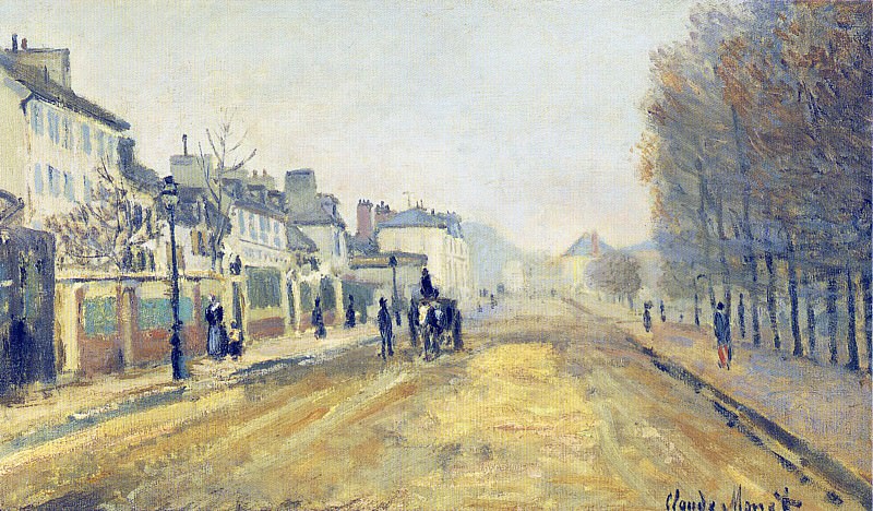 The Boulevard Heloise in Argenteuil, Claude Oscar Monet