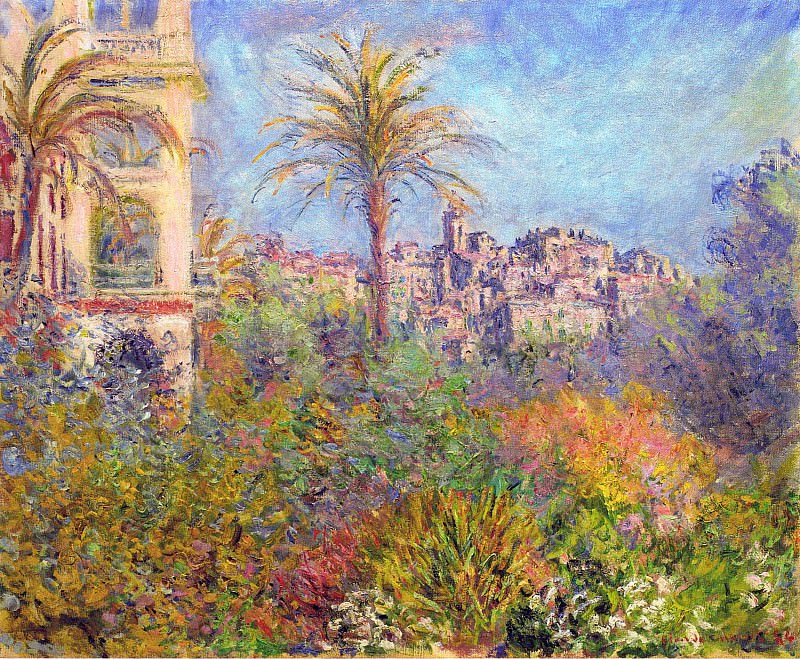 Villas at Bordighera 03, Claude Oscar Monet