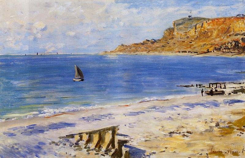 Sailing At Sainte Adresse, Claude Oscar Monet